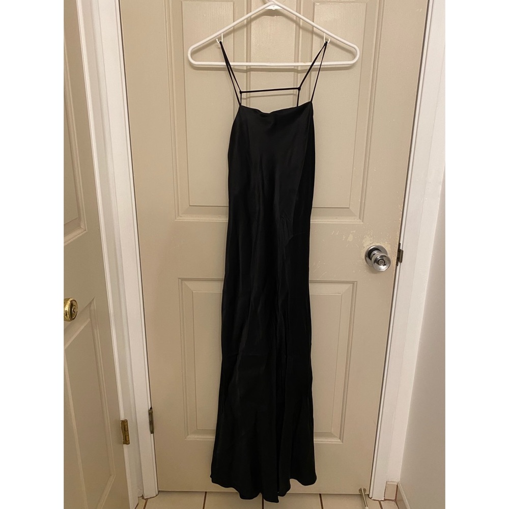 Silk Midi Dress